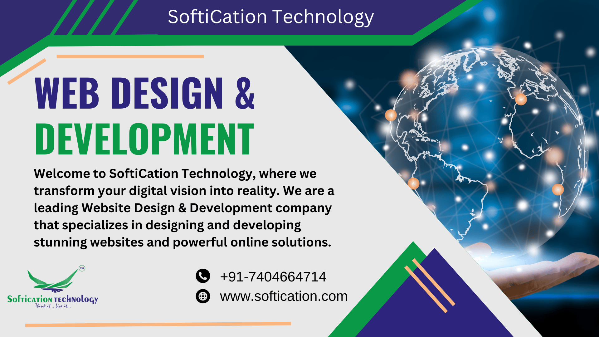 Softication technology: E-commerce Website Development