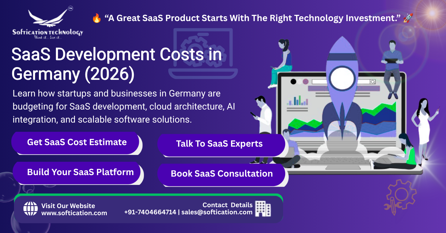 SaaS Development Costs in Germany (2026): MVP, Enterprise & Cloud Pricing Guide - Web Applications article by SoftiCation Technology
