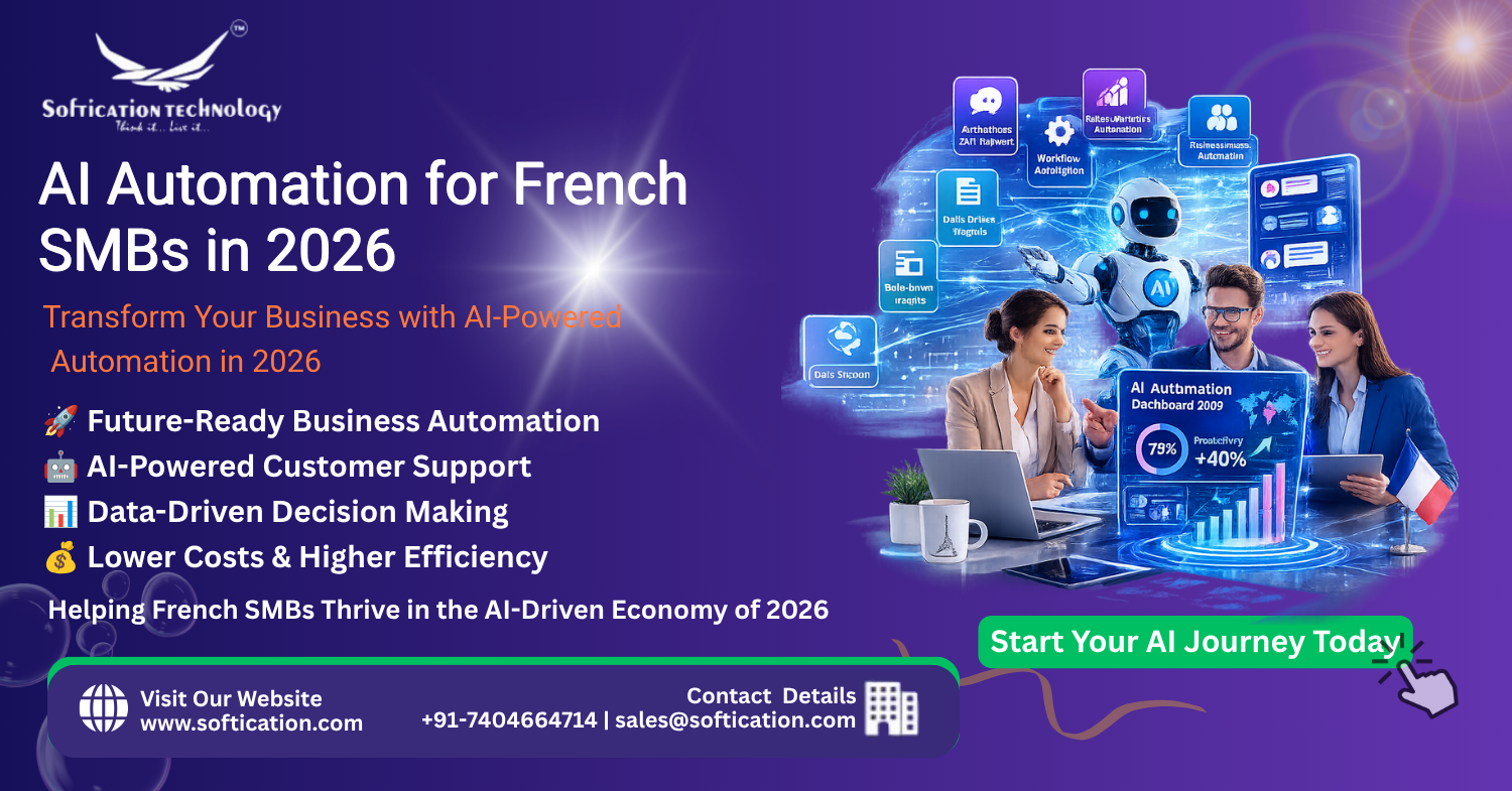 AI Automation for SMBs in France: Boost Productivity and Growth in 2026 - select Categories article by SoftiCation Technology
