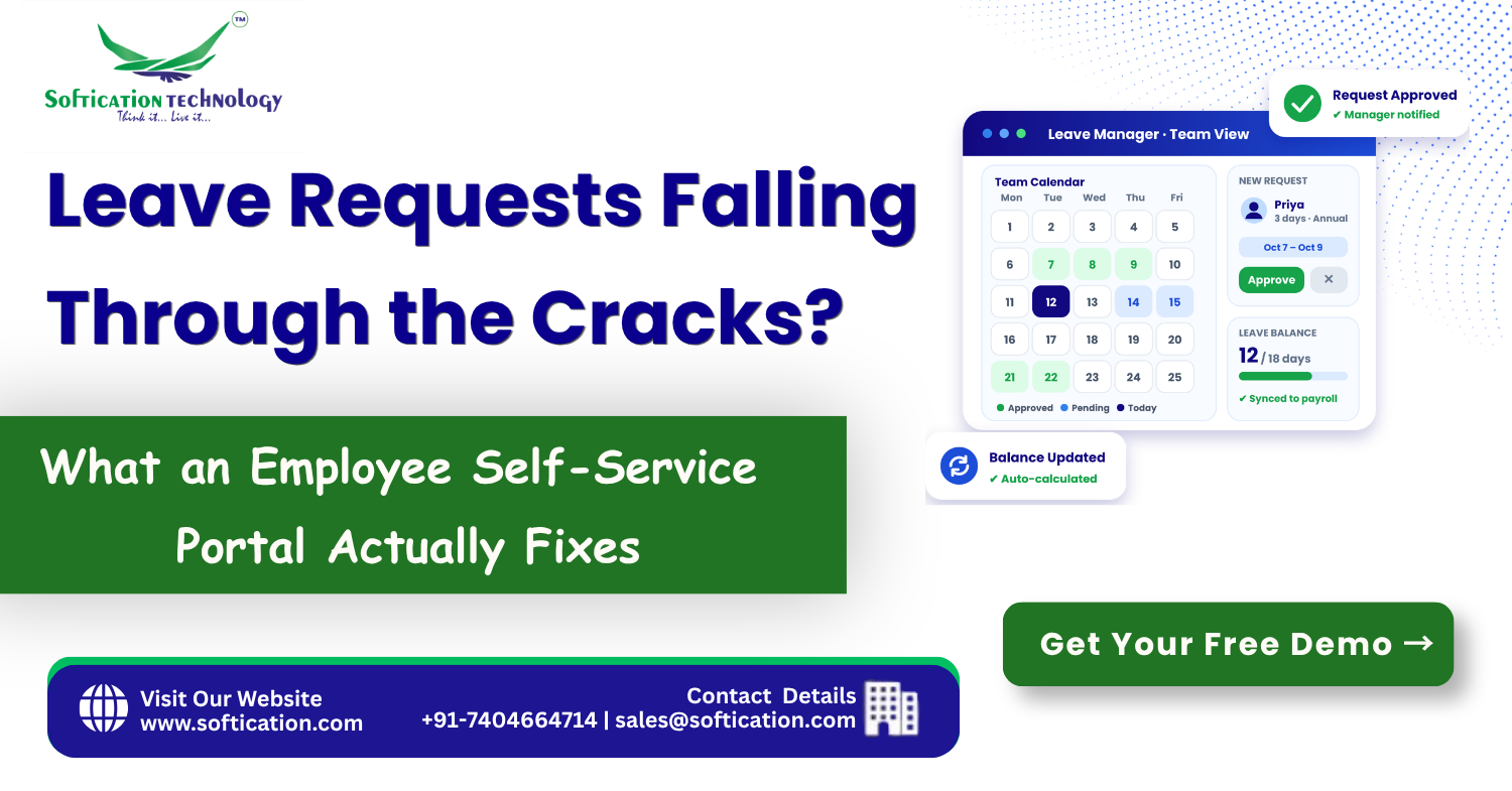 Leave Requests Falling Through the Cracks? A Technical Guide to Automated Leave Management - Web Applications article by SoftiCation Technology