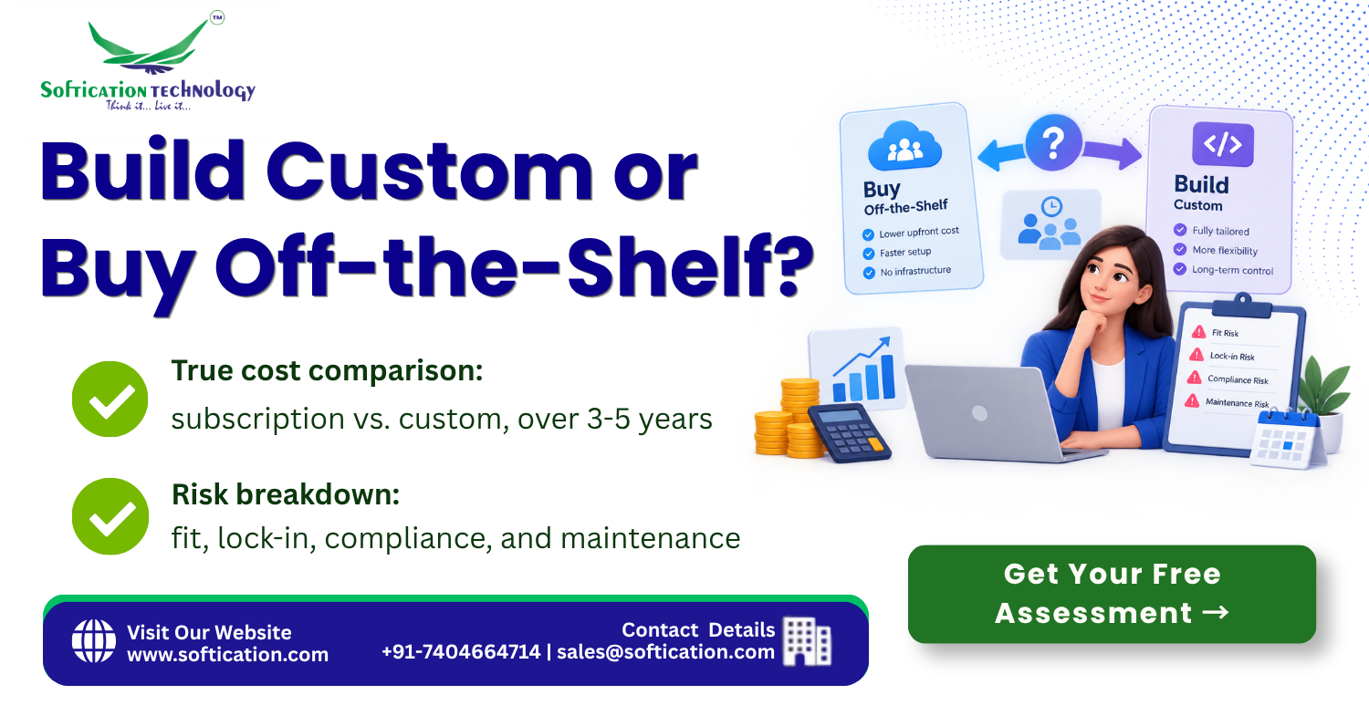 Workforce Management Software: Build Custom or Buy Off-the-Shelf? A Cost & Risk Comparison - Web Applications article by SoftiCation Technology